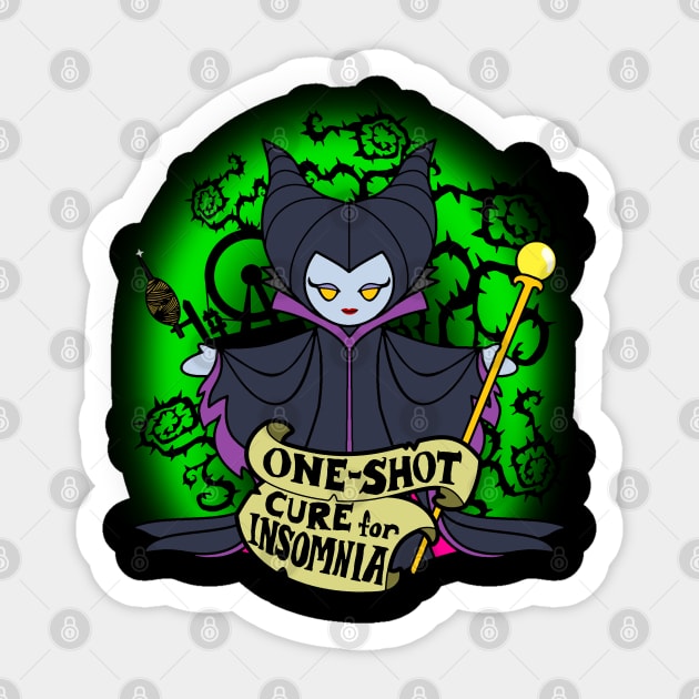 Mal's Insomnia fix Sticker by wss3